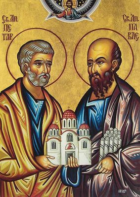 Saint Pierre et Saint Paul, patrons de l'Eglise universelle